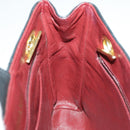 CHANEL Matelasse Chain Shoulder Bag Lamb Skin Black Gold CC Auth yk15615A-24