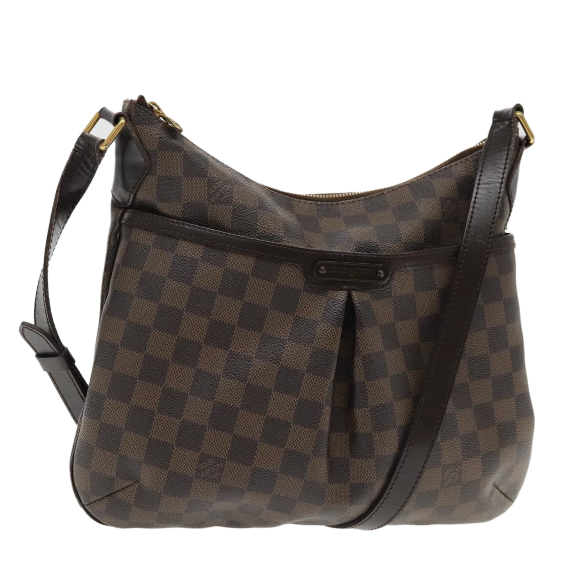 LOUIS VUITTON Damier Ebene Bloomsbury PM Shoulder Bag N42251 LV Auth yk15626