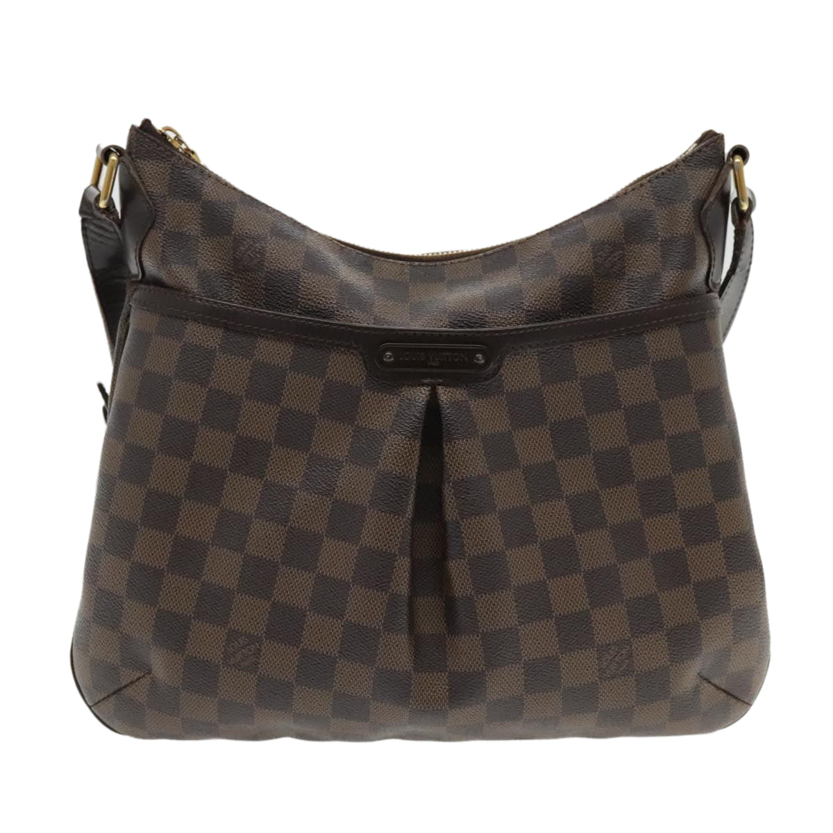 LOUIS VUITTON Damier Ebene Bloomsbury PM Shoulder Bag N42251 LV Auth yk15626