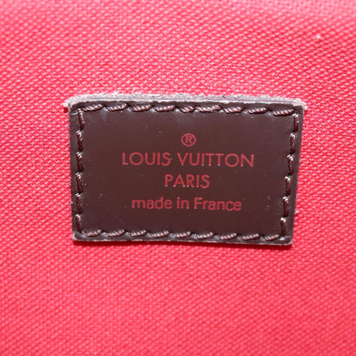 LOUIS VUITTON Damier Ebene Bloomsbury PM Shoulder Bag N42251 LV Auth yk15626