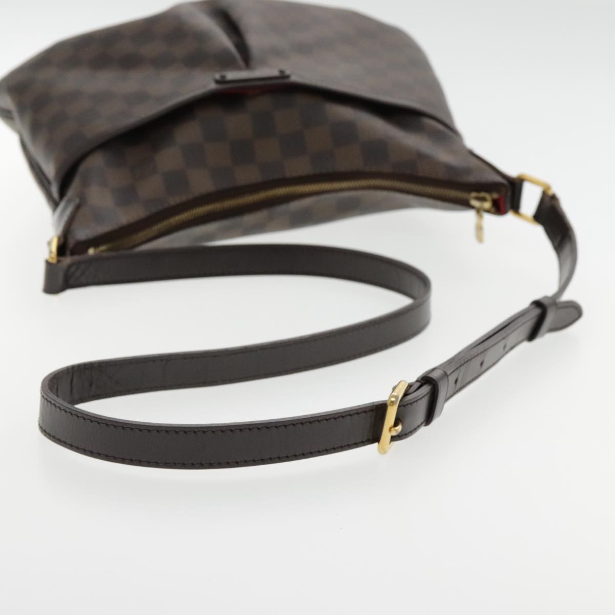 LOUIS VUITTON Damier Ebene Bloomsbury PM Shoulder Bag N42251 LV Auth yk15626