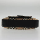 Burberrys Nova Check Shoulder Bag Beige Black Auth yk15637-6