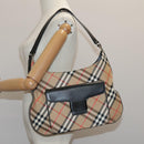 Burberrys Nova Check Shoulder Bag Beige Black Auth yk15637-23