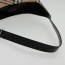 Burberrys Nova Check Shoulder Bag Beige Black Auth yk15637-8