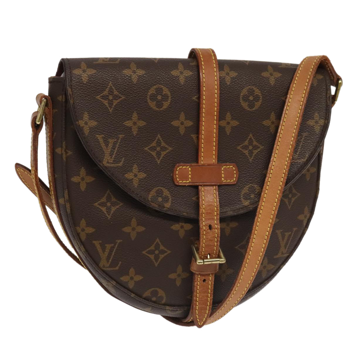 LOUIS VUITTON Monogram Chantilly MM Shoulder Bag M51233 LV Auth yk15642