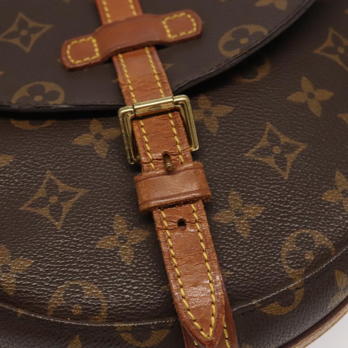 LOUIS VUITTON Monogram Chantilly MM Shoulder Bag M51233 LV Auth yk15642