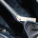 CHANEL Matelasse Chain Tote Bag Caviar Skin GST Black CC Auth yk15656A-27