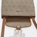 Christian Dior Honeycomb Shoulder Bag PVC Leather Beige Auth yk15668-10