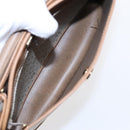 Christian Dior Honeycomb Shoulder Bag PVC Leather Beige Auth yk15668-11