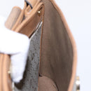 Christian Dior Honeycomb Shoulder Bag PVC Leather Beige Auth yk15668-19