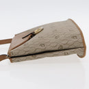 Christian Dior Honeycomb Shoulder Bag PVC Leather Beige Auth yk15668-4