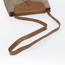 Christian Dior Honeycomb Shoulder Bag PVC Leather Beige Auth yk15668-7