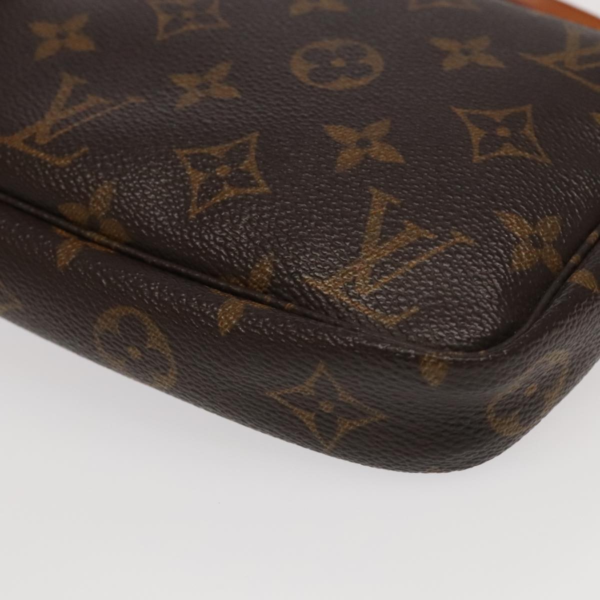 LOUIS VUITTON Monogram Pochette Accessoires Pouch M51980 LV Auth yk15678