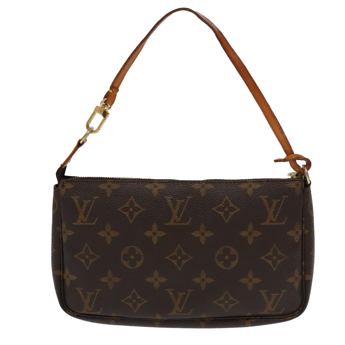 LOUIS VUITTON Monogram Pochette Accessoires Pouch M51980 LV Auth yk15678 - 0