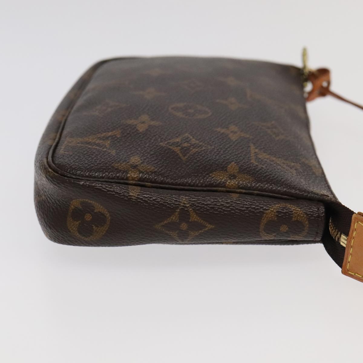 LOUIS VUITTON Monogram Pochette Accessoires Pouch M51980 LV Auth yk15678