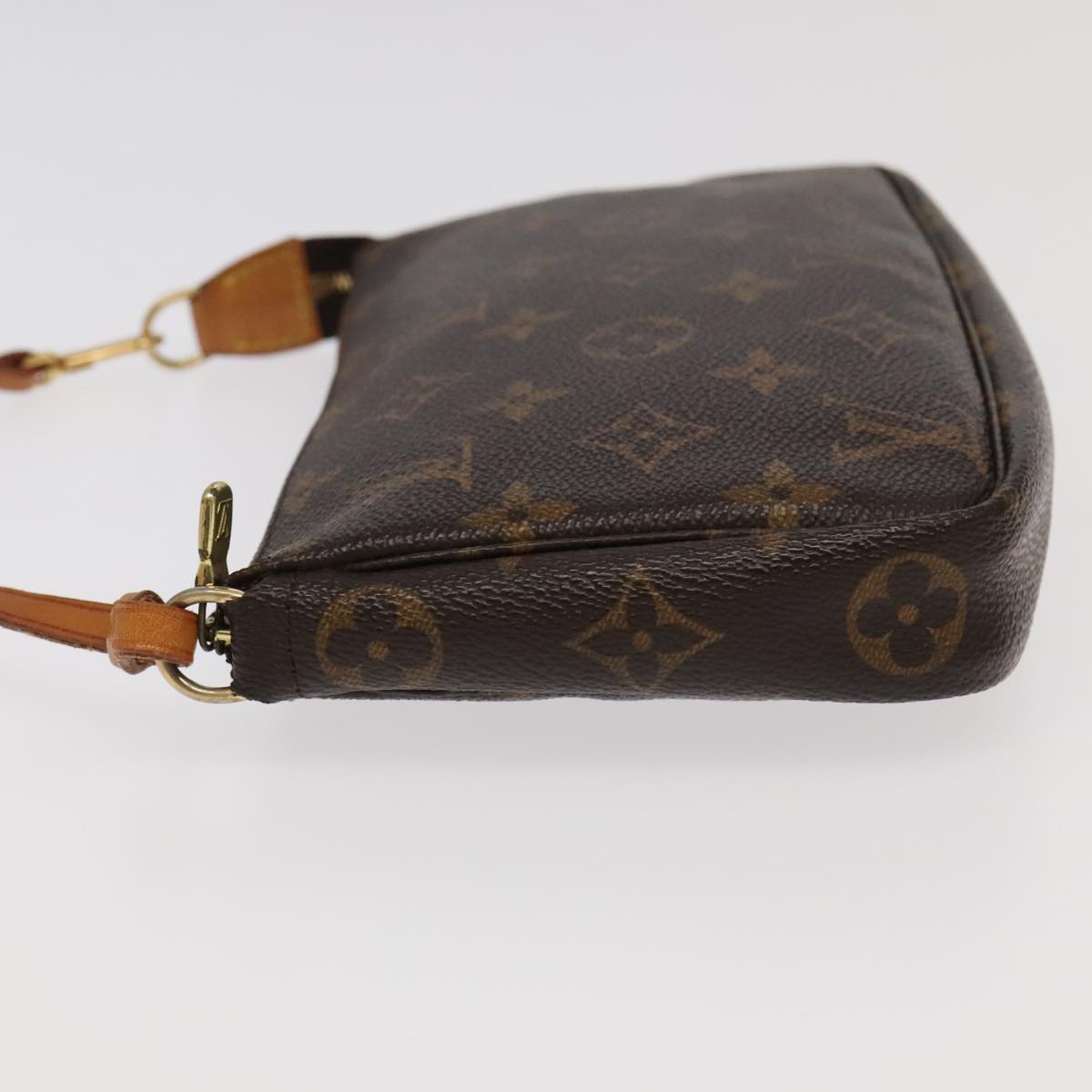 LOUIS VUITTON Monogram Pochette Accessoires Pouch M51980 LV Auth yk15678