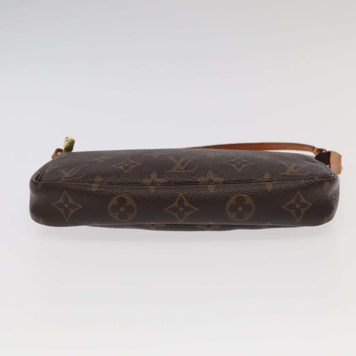 LOUIS VUITTON Monogram Pochette Accessoires Pouch M51980 LV Auth yk15678