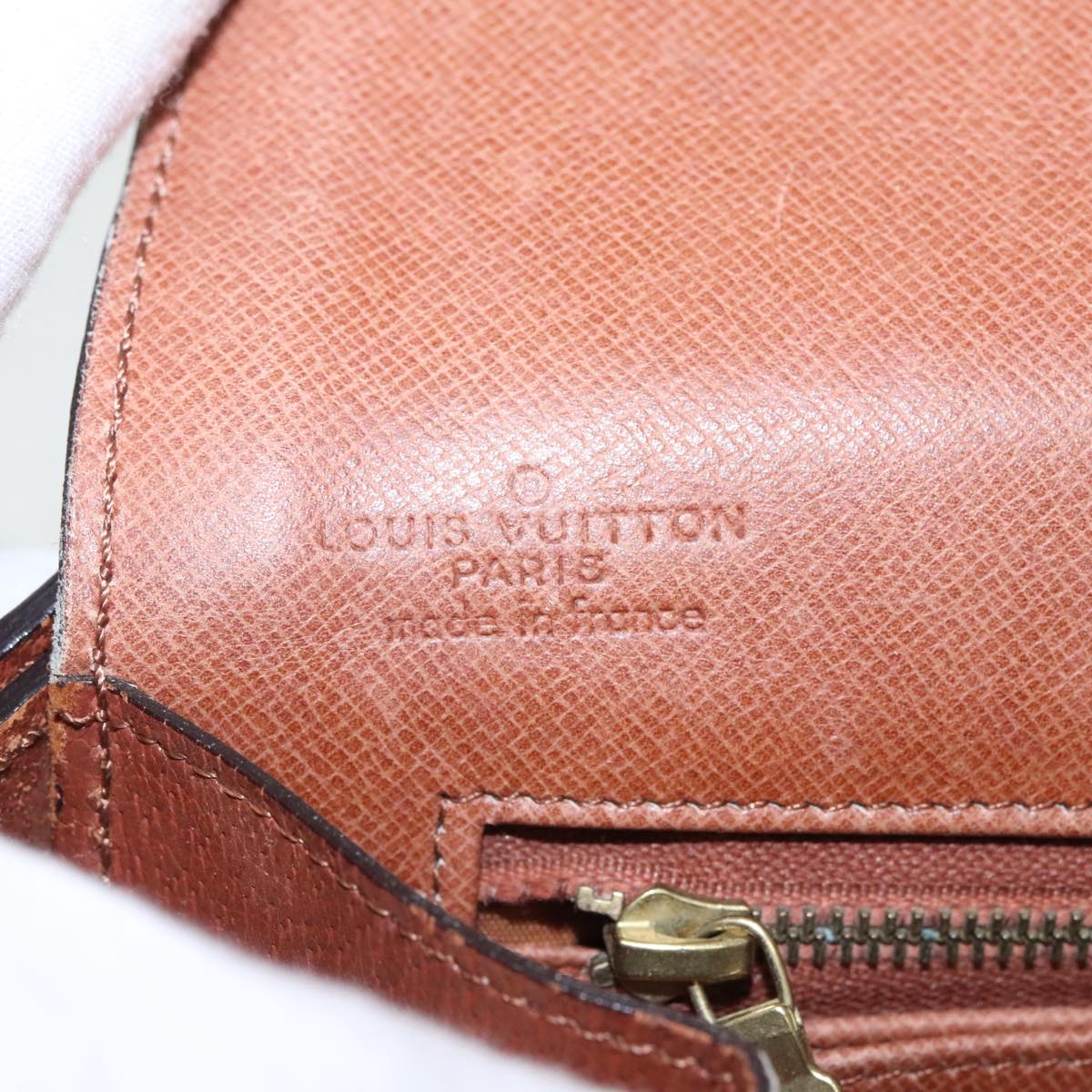 LOUIS VUITTON Monogram Sac Dauphine Shoulder Bag M51410 LV Auth yk15688