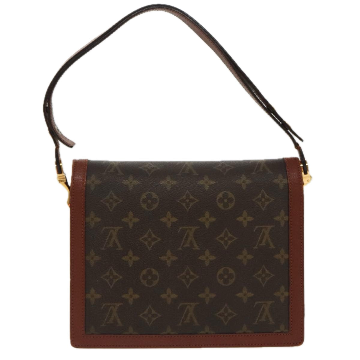 LOUIS VUITTON Monogram Sac Dauphine Shoulder Bag M51410 LV Auth yk15688