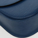 LOUIS VUITTON Epi Saint Cloud GM Shoulder Bag Toledo Blue M52195 LV Auth yk15714V-16