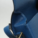 LOUIS VUITTON Epi Saint Cloud GM Shoulder Bag Toledo Blue M52195 LV Auth yk15714V-21