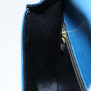 LOUIS VUITTON Epi Saint Cloud GM Shoulder Bag Toledo Blue M52195 LV Auth yk15714V-24