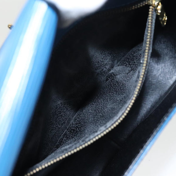 LOUIS VUITTON Epi Saint Cloud GM Shoulder Bag Toledo Blue M52195 LV Auth yk15714V