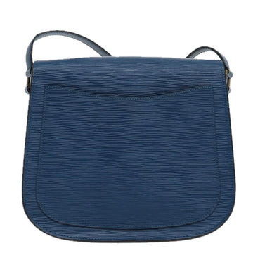 LOUIS VUITTON Epi Saint Cloud GM Shoulder Bag Toledo Blue M52195 LV Auth yk15714V - 0