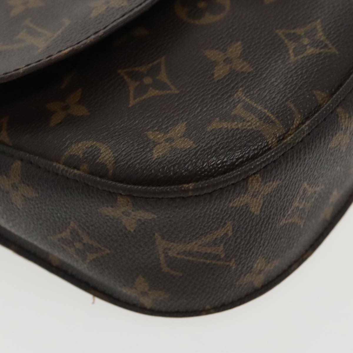 LOUIS VUITTON Monogram Saint Cloud GM Shoulder Bag M51242 LV Auth yk15729