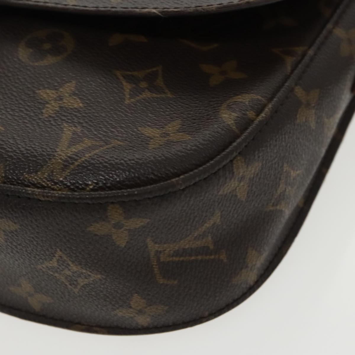 LOUIS VUITTON Monogram Saint Cloud GM Shoulder Bag M51242 LV Auth yk15729