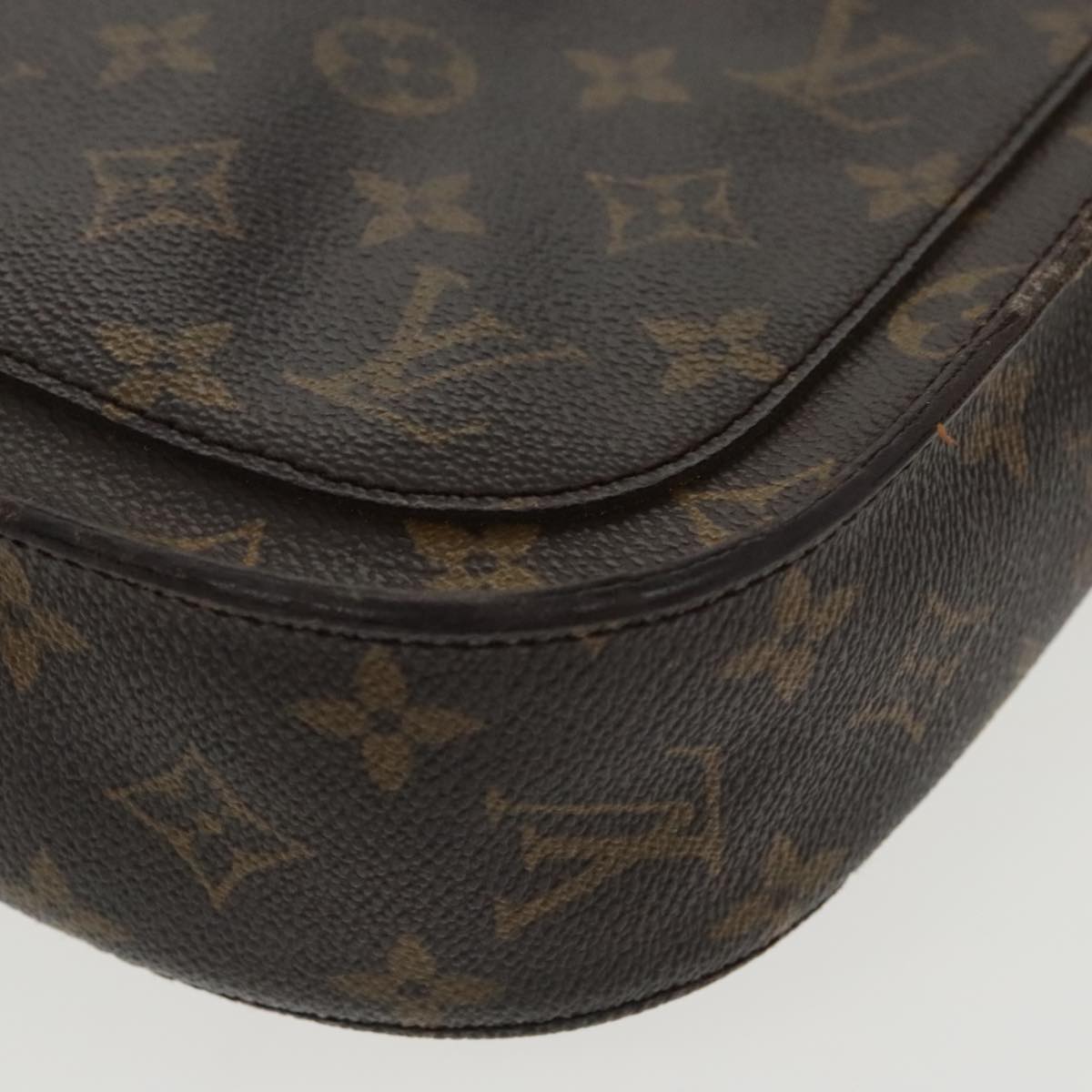 LOUIS VUITTON Monogram Saint Cloud GM Shoulder Bag M51242 LV Auth yk15729