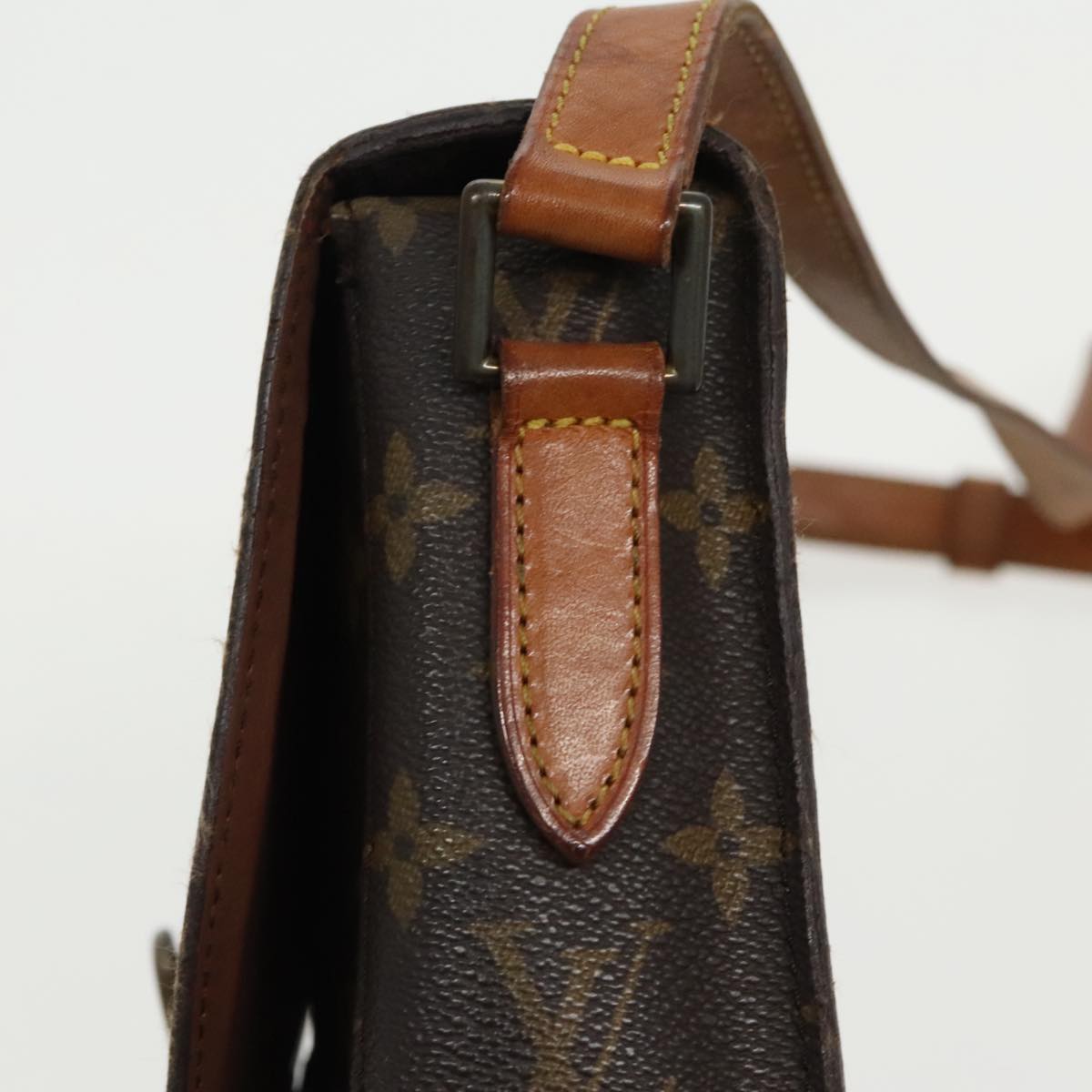 LOUIS VUITTON Monogram Saint Cloud GM Shoulder Bag M51242 LV Auth yk15729