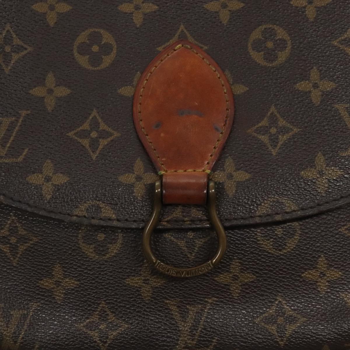 LOUIS VUITTON Monogram Saint Cloud GM Shoulder Bag M51242 LV Auth yk15729