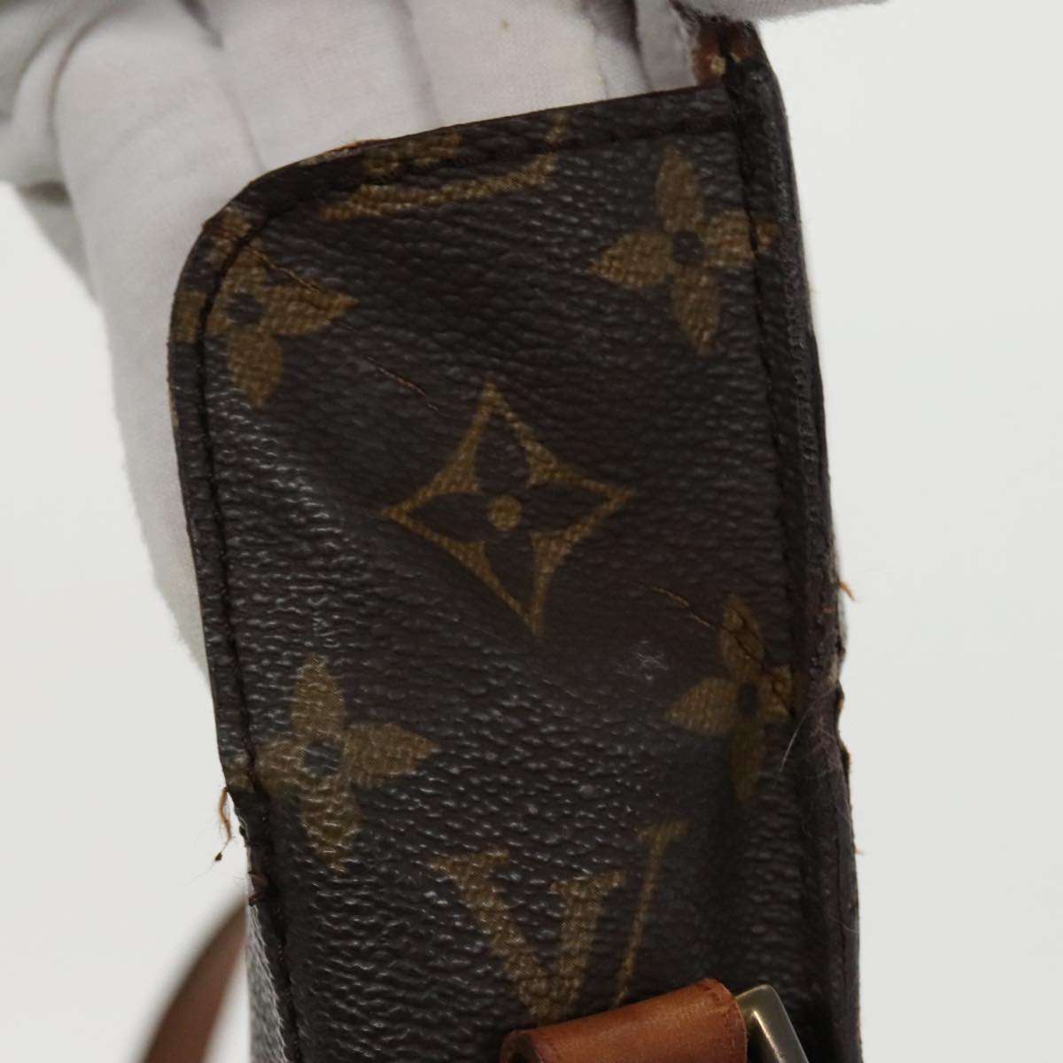 LOUIS VUITTON Monogram Saint Cloud GM Shoulder Bag M51242 LV Auth yk15729