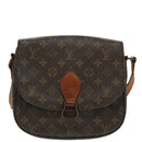 LOUIS VUITTON Monogram Saint Cloud GM Shoulder Bag M51242 LV Auth yk15729-13
