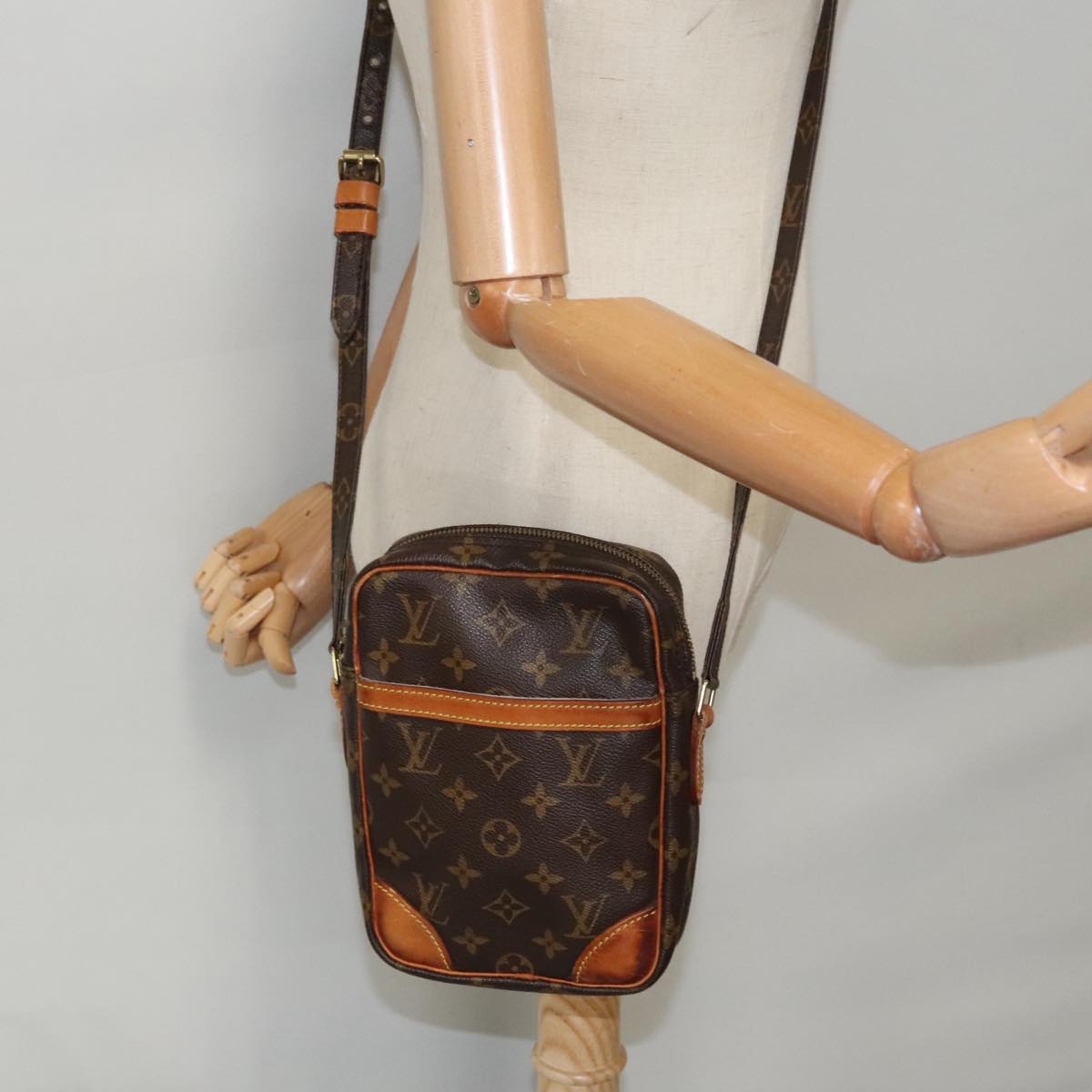 LOUIS VUITTON Monogram Danube Shoulder Bag M45266 LV Auth yk15730