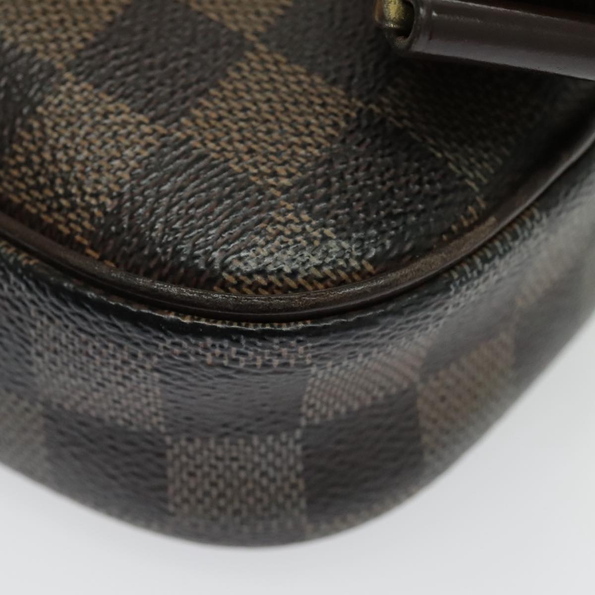 LOUIS VUITTON Damier Ebene Pochette Gange Shoulder Bag SPO N48048 Auth yk15731