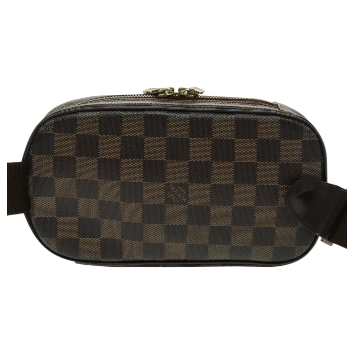 LOUIS VUITTON Damier Ebene Pochette Gange Shoulder Bag SPO N48048 Auth yk15731 - 0