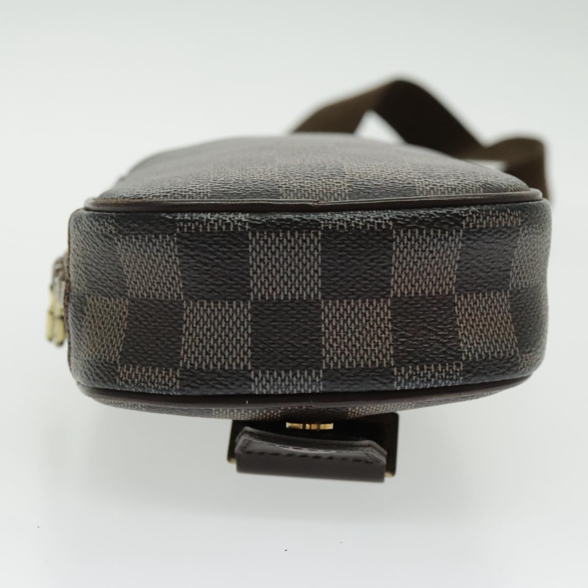 LOUIS VUITTON Damier Ebene Pochette Gange Shoulder Bag SPO N48048 Auth yk15731