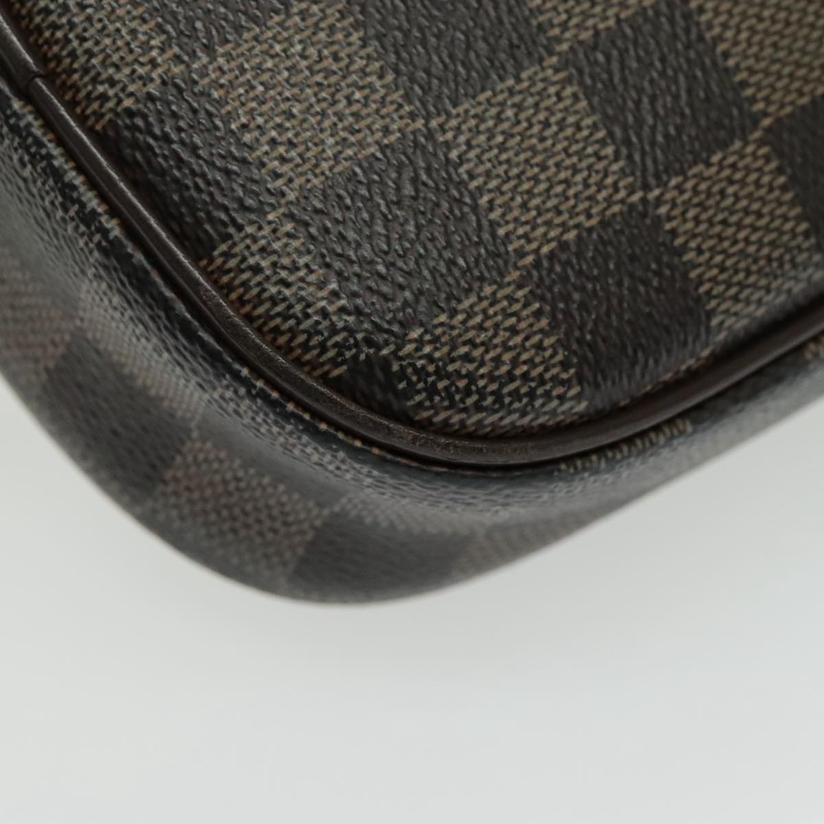 LOUIS VUITTON Damier Ebene Pochette Gange Shoulder Bag SPO N48048 Auth yk15731