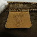 GUCCI Micro GG Canvas Tote Bag PVC Leather Beige Auth yk15747-10