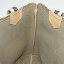 GUCCI Micro GG Canvas Tote Bag PVC Leather Beige Auth yk15747-20