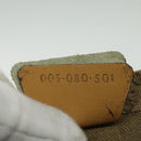 GUCCI Micro GG Canvas Tote Bag PVC Leather Beige Auth yk15747-12