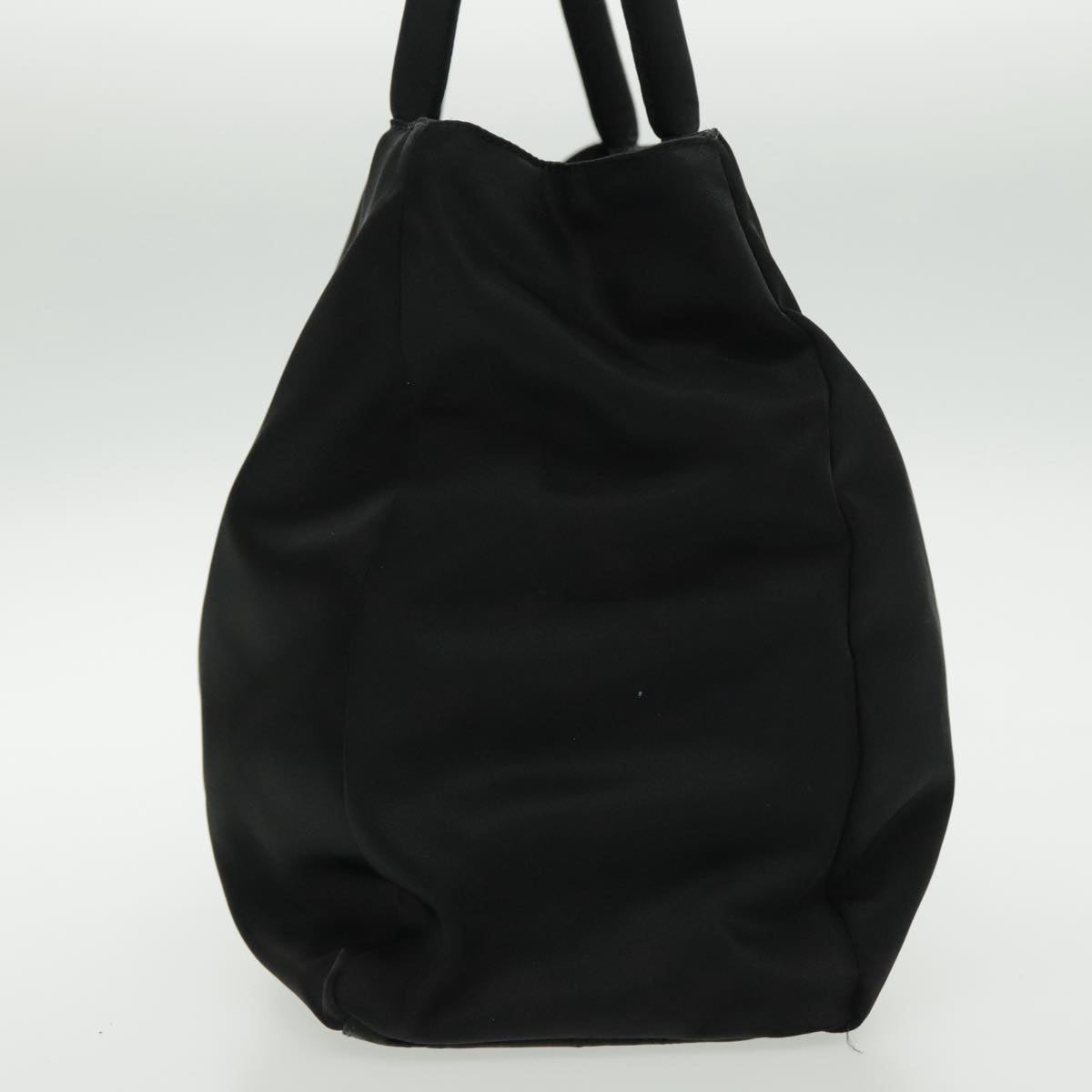 PRADA Hand Bag Nylon Black Auth yk15748