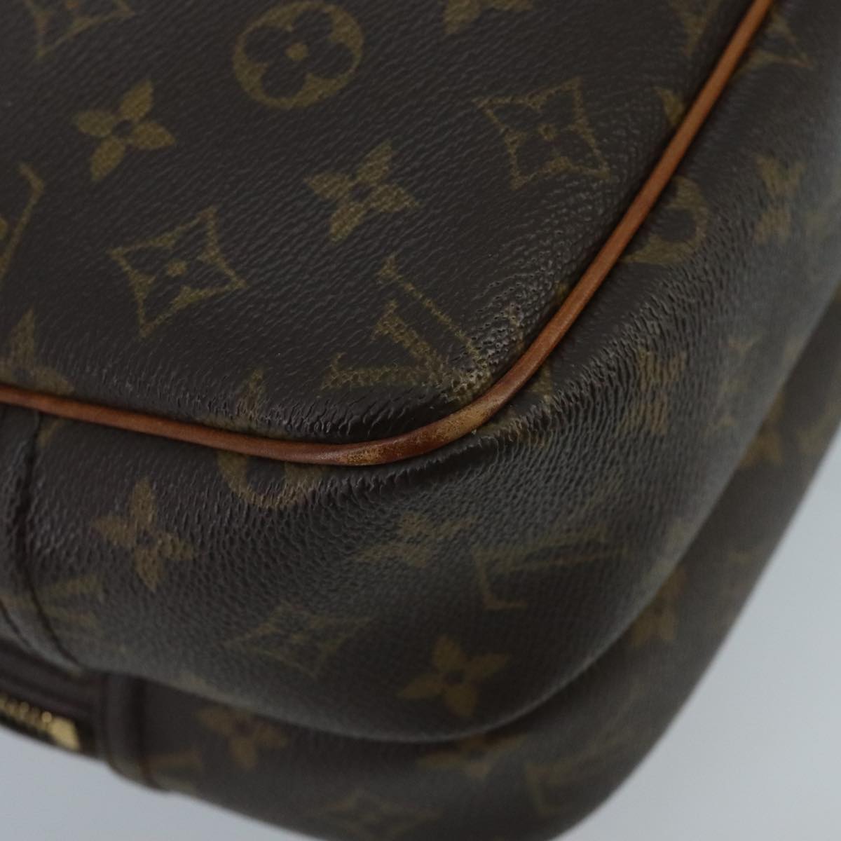 LOUIS VUITTON Monogram Reporter PM Shoulder Bag M45254 LV Auth yk15752