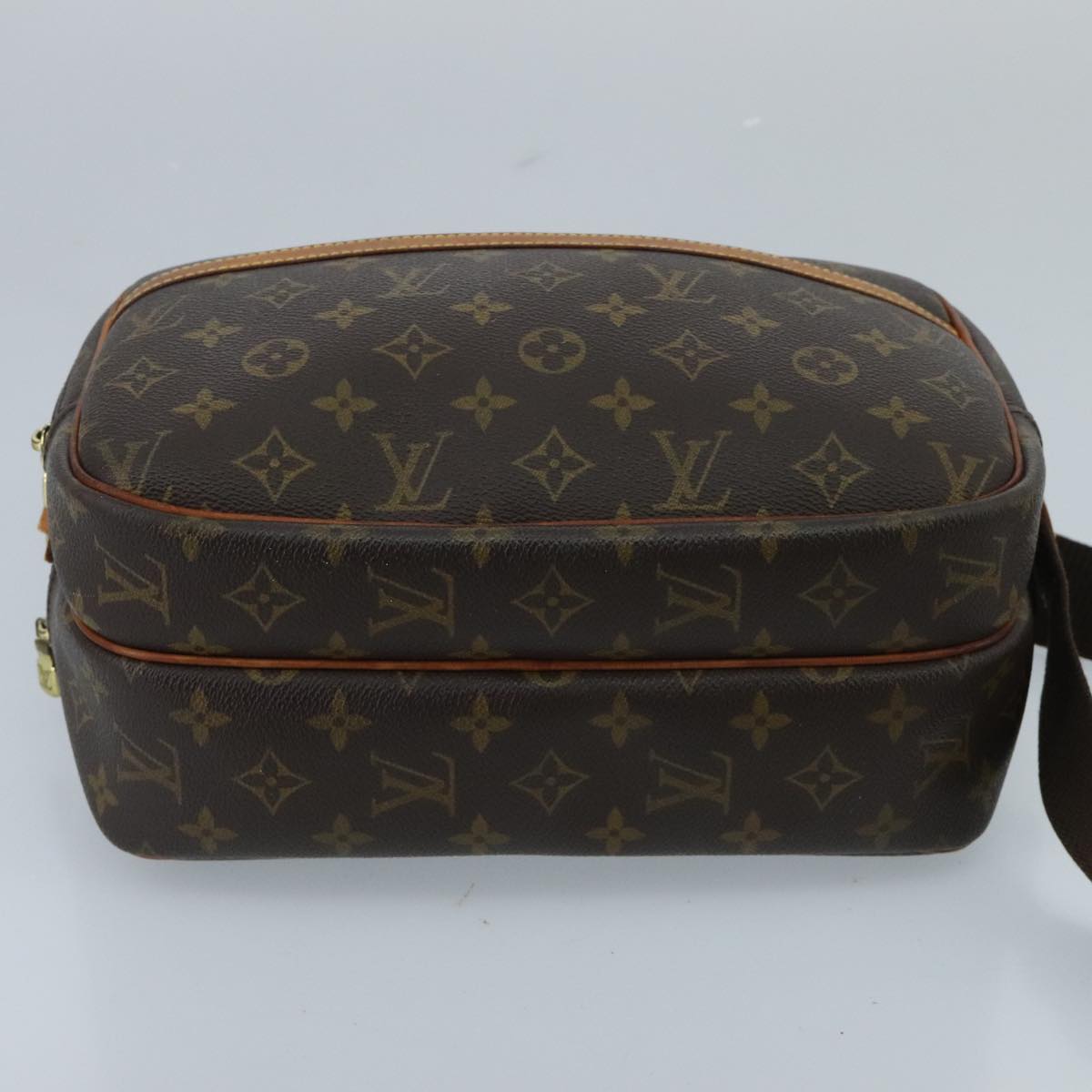 LOUIS VUITTON Monogram Reporter PM Shoulder Bag M45254 LV Auth yk15752