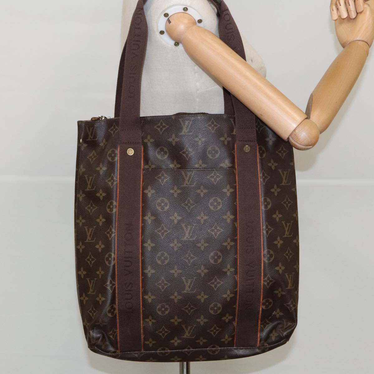 LOUIS VUITTON Monogram Cabas Bobourg Tote Bag M53013 LV Auth yk15756