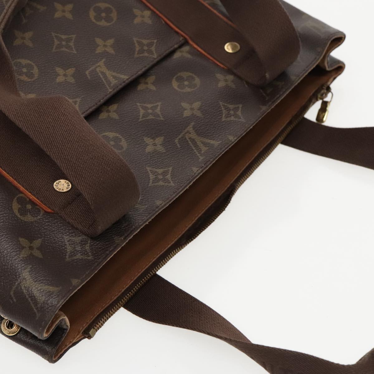 LOUIS VUITTON Monogram Cabas Bobourg Tote Bag M53013 LV Auth yk15756