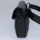 CHANEL Matelasse Waist bag Leather Black CC Auth yk15762-5