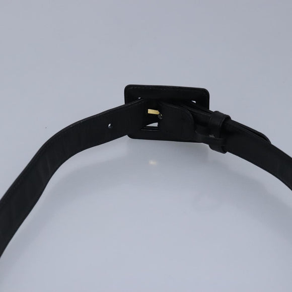 CHANEL Matelasse Waist bag Leather Black CC Auth yk15762